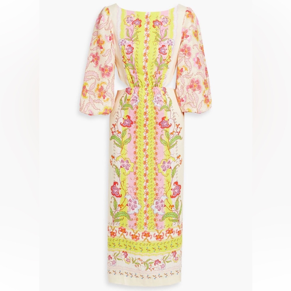 Saloni Neelam Cutout midi dress
